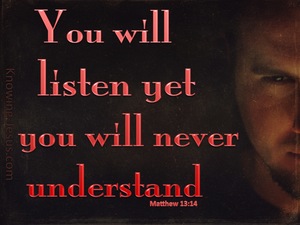 Matthew 13:14